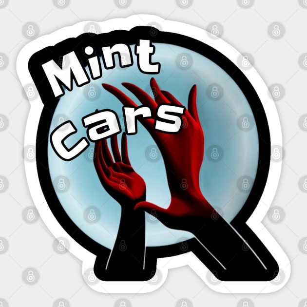 Mint Cars Hands Sticker by BigHeaterDesigns